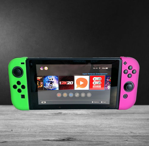 Green/Purple Joy-Con Controller Skins